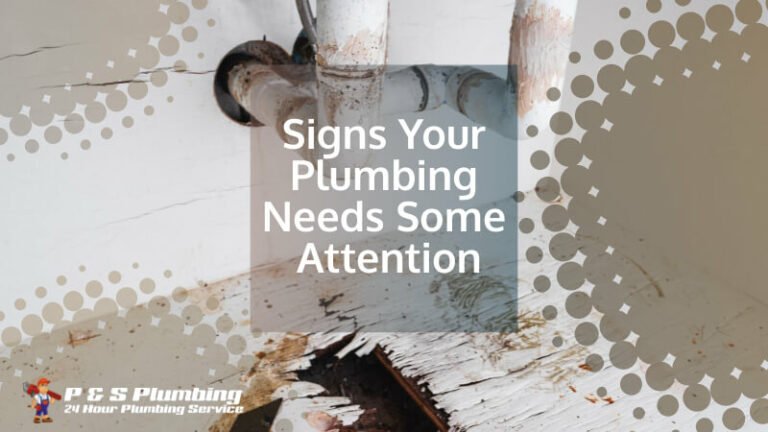 Signs your home plumbing needs attention
