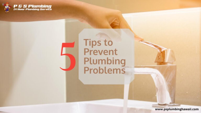 5 tips to prevent plumbing problems