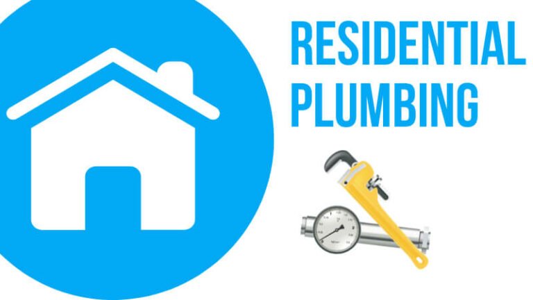 A list of residential plumbing services